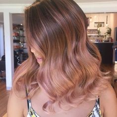 Rambut Brunette, Brown Ombre Hair, Perfect Hair Color, Balayage Hair Blonde, Rose Gold Hair, Ombre Hair Color