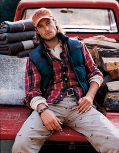 Gabriel Aubrey, Lumberjack Aesthetic, Gabriel Aubry, Lumberjack Style, Mens Fashion Denim, Double Rl, Preppy Mens Fashion, Mens Fashion Editorial, Manly Men