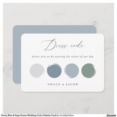 a card with the colors of grey, blue and gray on it that says dits - ede