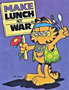 70's Party, Garfield Cartoon