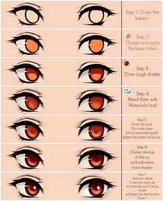 how to draw anime eyes with step by step instructions for beginners and advanced drawing