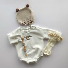 Made from Organic Cotton: An eco-friendly, breathable, and hypoallergenic fabric that’s gentle on delicate skin. Care Instructions: Machine wash on a gentle cycle, tumble dry on low. A Thoughtful Gift: Ideal for birthdays, holidays, or any day you want to make extra special for the little one in your life. Embroidered Jumpsuit, Love Sweater, Embroidery Sweatshirt, Embroidered Sweater, Accessories Jacket, Long Sleeve Romper, Baby Pictures, Girls Shopping, Baby Stuff