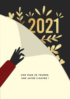 a poster with an image of a person under a blanket and the words 2021 on it