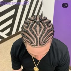 Corn Roll Designs, Ludacris Braids, Black Hair Braid Styles, Man Cornrows, Braid Style Ideas, Braid Styles Black, Creative Cornrow Hairstyles, Cornrow Braids Men, Cornrow Hairstyle