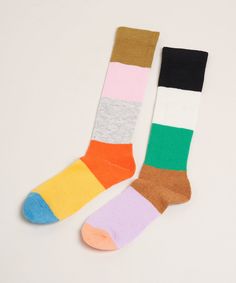 Frida - Charlotte Stone - Feature Playful Multicolor Knee-high Socks, Charlotte Stone, Happy Shoes, Comfy Socks, Cute Socks, By Charlotte, Shoe Closet, Shoe Sale, Mens Socks