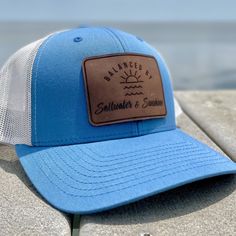 The perfect summer hat...If you don't understand the healing powers of the sun and saltwater then this hat is not for you, but if you know you know... Adjustable Summer Hats For Summer Adventures, Adjustable Curved Brim Hat For Summer Adventures, Summer Travel Trucker Hat With Short Brim, Adjustable Trucker Hat For Beach Season Travel, Brown Short Brim Trucker Hat For Beach, Adjustable Wide Brim Trucker Hat For Beach, Wide Brim Adjustable Trucker Hat For Beach, Adjustable Beachy Cap, Adjustable Brimmed Trucker Hat For Beach