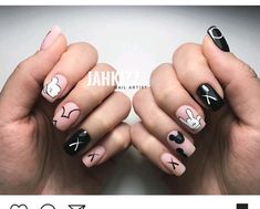 Minimal Disney Nails, Disney Inspired Nails, Ten Nails, Mens Nails, Nails Now, Fall Acrylic Nails