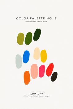 color palette no 5 from the book