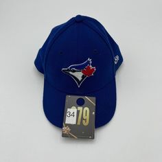 About this item Condition: Used: Seller Notes: Pre-owned item in good condition” Brand: New Era Cap Co. is an international lifestyle brand with an authentic sports heritage that dates back 100 years. Team: Toronto Blue Jays Canadian Baseball team based out in Toronto. Compete in Major League Baseball Gender: Unisex Children Size: One Size Color: Blue Product: Cap, Hat Classic Blue Baseball Cap For Sports, Blue Curved Bill Fitted Hat For Baseball Season, Throwback Curved Bill Baseball Cap For Sports Events, Blue Fitted Hat With Curved Bill For Baseball Season, Throwback Curved Brim Baseball Cap For Sports, Classic Blue Baseball Cap For Baseball Season, Throwback Blue Hats For Sports Events, Blue Throwback Snapback Hat For Sports, Casual Blue Trucker Hat For Fans