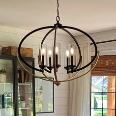 Urban Ambiance - Chandelier - UHP2351 Mediterranean Chandelier, 27-7/8H x 33-3/4W, Olde Bronze Finish, Baton Rouge Collection - Antique Bronze Chandelier, Entryway Ideas, Rustic Chandelier, Dining Room Chandelier, Candelabra Bulbs