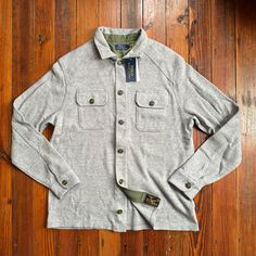 Nwt Polo Ralph Lauren Homespun Shirt Jacket In Grey Heather Size: Large Measurements- *Please Message Me For Measurements If You Need Them & I’ll Get Them To You Same Day Smoke-Free, Pet-Free Home All Clothes Are From My Personal Wardrobe & Arrive Clean/Ready To Wear #Chore #Fleece #Shacket #Heathered #Hunter Casual Tops With Snap Buttons And Lapel Collar, Casual Collar Outerwear With Button Closure For Work, Khaki Collared Winter Tops, Khaki Winter Top With Button Closure, Khaki Collared Tops For Winter, Winter Khaki Top With Button Closure, Casual Outerwear With Buttons And Casual Collar, Classic Long Sleeve Shacket With Snap Buttons, Casual Outerwear With Spread Collar And Placket