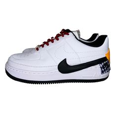 Nike Af1 Jester Xx Se White Black Laser Orange At2497-100 Women’s Size 10 Condition Is New With Box (Missing Lid) 100% Authentic Items, Hard To Find Items! Fast Shipping We Ship Within 1-3 Business Days (Excludes Saturday, Sunday, And Holidays) From Receipt Of Payment. We Provide A Discount For Multiple Items Purchased. Tracking Information Will Be Sent For All Purchases Within 24-72 Hours Of Payment. Emails Are Answered Within 48 Business Hours (This Excludes Weekends, And/Or Holidays). K. Nike Air Force 1 Lace-up With Contrast Sole, Sporty Nike Air Force 1 With Contrast Sole, Nike Air Force 1 Sporty Lace-up With Contrast Sole, Nike Air Force 1 With Contrast Sole, Lace-up, Sporty, Sporty Nike Air Force 1 With Laces For Streetwear, Sporty Nike Air Force 1 For Streetwear, Nike Air Force 1 With Contrast Sole For Streetwear, Nike Air Force 1 With Laces For Streetwear, Nike Lace-up Streetwear Sneakers