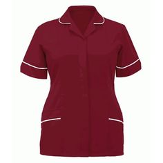 Scrubs Tops for Women, Plus Size Lapel V-Neck Scrubs Short Sleeve Casual Loose Solid Color Blouse Tops, Shirring Tunic Uniform Workwear with Two Pocket, Scrub Tops S-3XL Product Description: Genderwomen CollarLapel Materialpolyester Pattern Typeprinting Stylefashioncasual Sleeve lengthshort sleeve Package include1 PC tops Size:SUS:4UK:8EU:34Bust:96cm/37.80''Length:69cm/27.17''Shoulder:39cm/15.35''Sleeve:16cm/6.30'' Size:MUS:6UK:10EU:36Bust:102cm/40.16''Length:70cm/27.56''Shoulder:40cm/15.75''Sle Beauty Tunics, Pastel Kitchen, Women Nurse, Lab Coats, Medical Uniforms, Work Uniforms, Nurse Uniform, Protective Clothing, Nursing Clothes