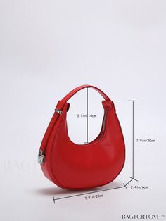 BagForLove - Compact and Stylish Hobo Bag Product Description Color Red Magnetic No Bag Size Mini Type Hobo Bag Pattern Type Plain Closure Type Zipper Strap Type Top Handle Style Funky Composition 100% Polyurethane Material PU Leather Size Chart INCH CM Bag Length Bag Width Bag Height Handle Height 7.9 inch 2.4 inch 7.9 inch 5.5 inch Bag Length Bag Width Bag Height Handle Height 20 cm 6 cm 20 cm 14 cm Details Pictures Similar Products h2 { text-align: center; } /* æ¢è¡ */ li{ white-space: norm Red Tote Baguette Bag For Shopping, Red Handheld Hobo Bag For Shopping, Red Baguette Tote Bag For Shopping, Trendy Red Tote Baguette Bag, Trendy Red Hobo Bag For Everyday, Red Travel Baguette Bag With Large Capacity, Large Capacity Red Baguette Bag For Travel, Pouch Baguette Bag With Zipper Closure For Shopping, Red Tote Baguette Bag With Removable Pouch