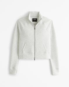 Women's YPB neoKNIT Mockneck Full-Zip | Women's Tops | Abercrombie.com