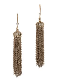 Earrings Antique, Tassel Earrings, Antique Gold, Gold Finish, Diy Jewelry, Tassels, Crown, Brass, High Quality