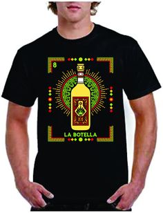 Celebrate the vibrant spirit of Mexican culture with our La Botella T-Shirt. This fun graphic tee is perfect for summer fiestas, casual outings, or as a unique gift for anyone who loves Mexican heritage. 🎉 High-quality material: Made from soft, breathable cotton for all-day comfort 🌟 Unique design: Features a bold, eye-catching La Botella graphic that stands out 🌞 Perfect for any occasion: Ideal for parties, casual wear, or summer festivals 🎁 Great gift idea: Perfect for birthdays, holidays, or just because 🌍 Eco-friendly packaging: Shipped with minimal packaging to reduce environmental impact 🧼 Easy care: Machine washable and durable, maintaining its vibrant colors and shape Embrace the fiesta spirit with this lively and comfortable La Botella T-Shirt! Festival Graphic Print Crew Neck T-shirt, Multicolor Graphic Print Festival T-shirt, Cinco De Mayo Screen Print Crew Neck T-shirt, Festival Graphic Tee With Sublimation Print, Festival Crew Neck T-shirt With Screen Print, Festival Graphic Tee With Short Sleeves, Graphic Tee Short Sleeve T-shirt For Festivals, Screen Print Crew Neck Top For Festivals, Festival Graphic Tee With Screen Print