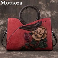 SPECIFICATIONSBrand Name: MotaoraOrigin: Mainland ChinaCN: GuangdongLining Material: COTTONMain Material: GENUINE LEATHERPlace Of Origin: GUANG DONG ProvincePlace Of Origin: GUANG DONG ProvinceShape: FLAPOccasion: VersatileExterior: Silt PocketModel Number: H271 Women BagClosure Type: zipperDecoration: FLOWERSHardness: SOFTGender: WOMENPattern Type: FloralInterior: Interior Slot PocketInterior: Cell Phone PocketInterior: Interior Zipper PocketStyle: vintage Motaora Women's Bag New Luxury Women G Leather Handbags Handmade, Floral Retro, Crossbody Tote Bag, Leather Handbags Tote, Genuine Leather Handbag, Leather Bags Handmade, Female Fashion, Crossbody Tote, Retro Floral