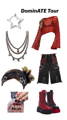 Stray Kids Outfit Ideas, Biker Outfits For Women, Korean Street Fashion Women, Punk Outfit Ideas