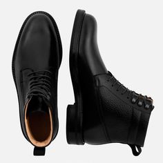 Oscar Boots – Beckett Simonon Rugged Style, Gentleman Style, Sneaker Shopping, Shoe Game, Leather Working, Nice Shoes, Pebbled Leather, Tap Shoes, Boots Men