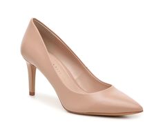 Kelly & Katie Misha Pump | DSW Elegant Spring Court Shoes For Business Casual, Feminine Pointed Toe Heels For Work, Elegant Heels For Business Casual With 4-inch Heel, Elegant Heels With 4-inch Heel For Business Casual, Elegant Business Casual Heels With 4-inch Heel, Feminine Fitted Court Shoes For Office, Elegant 4-inch Heels For Business Casual, Feminine Pointed Toe Heels For Office, Pointed Heels For Office In Spring