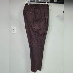 Men's Charleston Khaki Pants. New With Tags On. Never Been Worn. Pleated. Pant Legs Haven't Been Tailored Yet. Various Sizes. Black- 34 Brown- 34, 36, 38 Brown Fitted Full-length Chinos, Fitted Full Length Brown Chinos, Fitted Brown Work Pants With Welt Pockets, Fitted Brown Work Pants With Pockets, Fitted Brown Chinos With Belt Loops, Casual Brown Flat Front Dress Pants, Tailored Flat Front Brown Bottoms, Brown Flat Front Pants With Pockets, Brown Dress Pants With Welt Pockets