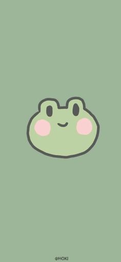 a green frog with pink eyes on it's face and the words diffs above