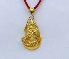 Indian Hindu Idols god Shiva/ mahadeva/ Bholenath design vintage antique style pendants, best gifting unisex jewellery from India. Metal-925 sterling silver. Item type-Pendant/ Locket Weight-7.680 grams. Length-4.6 centimetre. Width-2.0 centimetres. Stamped-925. Finish-gold polished over silver . note :chain is not include in this price, to purchase chain please visit following links: https://www.etsy.com/listing/1334903546/16-to-30-long-screw-chain-925-sterling?ref=listings_manager_grid. https: Hindu Idols, Shiva Mahadeva, Shiva Pendant, Customized Jewelry, Precious Jewels, Unisex Jewelry, Gold Polish, Lord Shiva, Design Vintage