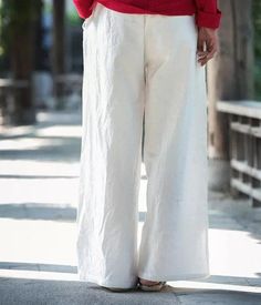 women wideleg pants Linen Wide Leg Pants, Leg Women, Summer Linen, Wide Leg Linen Pants, Women Pants, Linen Pants, Leg Pants, Free Size, Wide Leg Pants