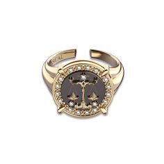 This piece seamlessly blends vintage charm with contemporary allure, making it a symbol of enduring style. The classic signet silhouette is reimagined with a black agate, providing a striking backdrop for the intricate constellation relief. Cultivated diamonds twinkle like celestial bodies, adding a touch of starlight to the design. | 18k Gold Vermeil With its substantial layer of 18k solid gold on sterling silver, 18k Gold Vermeil is not the typical gold plating. It ensures exceptional durability and provides the same appearance, touch, and quality as pure gold at a fraction of the cost.| Stone: White Lab-Grown Diamonds | Color: D,E,F | Clarity: VVS | Carat Weight: 0.18 cts | Carbon Emission: 0% Symbolic Gold Intaglio Jewelry, Elegant Round Signet Ring With Intaglio, Timeless Oval Intaglio Jewelry, Symbolic Gemstone Jewelry For Formal Occasions, Timeless Round Intaglio Rings, Luxury Adjustable Signet Ring For Formal Occasions, Elegant White Gold Signet Ring With Intaglio, Luxury Adjustable Rings With Polished Finish, Timeless Intaglio Jewelry For Anniversary