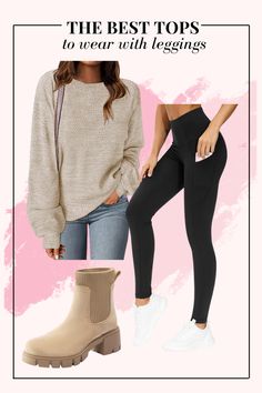 Ready to rock fall in style? Get inspired with leggings outfit ideas that are comfy, cute, and perfect for cooler weather. Save this pin and click through for all your go-to cute clothes with leggings! Comfy Clothing, Fall Cardigans