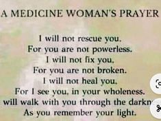 a medical woman's prayer