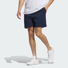 adidas Shop the Go-To Woven Golf Shorts - Blue at adidas.com/us! See all the styles and colors of Go-To Woven Golf Shorts - Blue at the official adidas online shop. Adidas Golf, Adidas Shop, Mens Golf, Shorts With Tights, Blue Adidas, Adidas Online, Range Of Motion, Tight Leggings, Blue Man