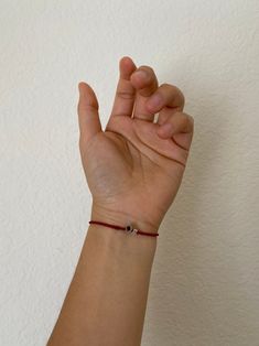 Red String of Fate Bracelet/ Red Thread Bracelet With Thai Silver Bead/lucky Bracelet/ Make A Wish Bracelet/couples Bracelet - Etsy Kuwait Red Minimalist Bracelet For Everyday Wear, Red Minimalist Bracelet For Everyday, Minimalist Red Bracelets For Everyday, Minimalist Red Everyday Bracelet, Red Letter Beads Bracelet For Everyday, Red Letter Beads Bracelets For Everyday, Everyday Red Bracelets With Letter Beads, Red Everyday Bracelets With Letter Beads, Red Hypoallergenic Friendship Bracelets