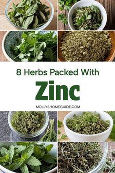 eight herbs packed with zincc