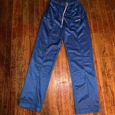 Vintage Adidas Pants Mens Medium Blue Spell Out Trefoil Track Lined Usa Made 70s In Excellent Conditions Just A Minor Spot On The Bottom Side But You Can’t Really See It. If You Have Any Questions Feel Free To Message Me Thank You. All Sales Are Final No Returns #Vintageadidas #Adidastrackpants #70sadidas #Adidas #Adidasclothing Retro Blue Bottoms For Streetwear, Retro Blue Straight Leg Pants, Retro Blue Pants For Streetwear, Adidas Blue Streetwear Pants, Blue Adidas Streetwear Pants, Adidas Streetwear Bottoms With Elastic Waistband, 90s Style Blue Bottoms With Relaxed Fit, Adidas Blue Relaxed Fit Bottoms, Adidas Wide Leg Cotton Pants