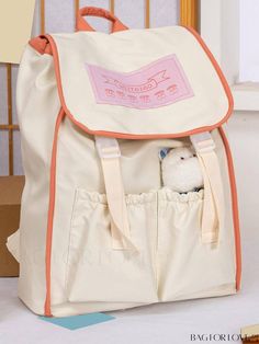 BagForLove - Vintage Japanese Design College Backpack, College Style, Word Wrap, Classic Backpack, Japanese Design, College Fashion, Bags Backpacks, Lettering Design, Vintage Japanese