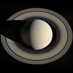 an image of saturn taken from space