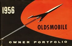 an advertisement for oldsmobile shows a flying object with the word, power portfolio