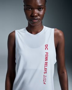 The limited-edition running singlet, created for the 2024 Penn Relays. Featuring a fresh, varsity-inspired design. Crafted specially for the Penn Relays, this lightweight singlet celebrates the oldest track meet in the US. Inspired by classic American varsity style, the 2024 edition features fresh designs from renowned Utah-based studio, Actual Source. Crafted from a blend of elastane and recycled polyester, this lightweight running singlet keeps you feeling fresh. Finished your workout? Use the Penn Relays, Actual Source, Workouts Running, Running Singlet, Track Meet, Varsity Style, Road Running, Running Tops, Running Workouts