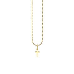 Yellow Gold Cross Charm Necklace With Adjustable Chain, 14k Yellow Gold Cross Pendant Charm Necklace, Yellow Gold Charm Necklaces With Cross Pendant, Yellow Gold Charm Necklace With Cross Pendant, Yellow Gold Cross Pendant Charm Necklace With Delicate Chain, Yellow Gold Cross Charm Necklace Tarnish Resistant, Yellow Gold Tarnish-resistant Cross Charm Necklace, Yellow Gold Cross Charm Necklace With Delicate Chain, Yellow Gold Cross Pendant Necklace With Cable Chain