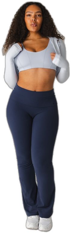 Comfortable Solid Tops For Yoga, Basic Solid Seamless Activewear, Solid Activewear With Go-dry Technology And Comfort Stretch, Compressive Basic Activewear, Navy Athleisure Activewear For Workout, Comfort Stretch Solid Color Activewear For Workout, Solid Activewear With Moisture-wicking And Comfort Stretch, Solid Moisture-wicking Comfort Stretch Activewear, Moisture-wicking Comfort Stretch Solid Activewear