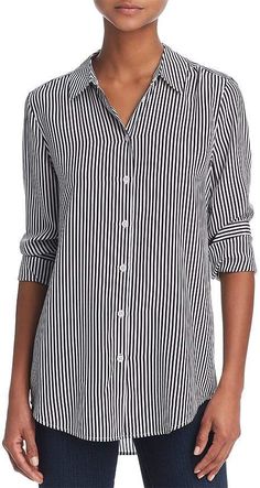 Equipment Essential Silk Stripe Shirt Striped Shirt Women, Stripe Shirt, Striped Shirt, Stitch Fix, Shirt Online, Pick Up, In Store, Womens Shirts, Buy Online