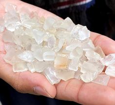 White Crystals: Healing Benefits, Properties, How To Use and More - Captivating Crazy Transparent Top, Amethyst Beads, Chip Beads