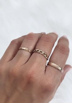 initial rings personalazed jewelry Stacked Rings, Initial A, Flower Band, Initial Ring, Silver Style, Jewelry Inspo, Necklace Sizes, Stackable Rings, Signet Ring