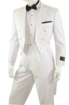 Vittorio St. Angelo Men's 2 Piece Tuxedo with Tails - Classic Fit



Tuxedo with Tails 

6 Button Jacket 

Peak Lapel

Besom Pocket 

Single Pleated Pants 

Pants Lined to the Knee 

Poly-Rayon 

Dry Clean Only 

Imported



All sizes displayed are jacket sizes. All suits come with pants lined to the knee. All pant sizes will be 6 inches smaller than the jacket size. For example a 42 jacket will come with a 36 waist pant. All pants will be unhemmed at the bottom.