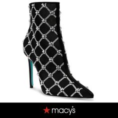 in stock Betsey Johnson Runway, Black Booties, Womens Heels, Betsey Johnson, Shoes Women Heels, Shoe Accessories, In Store, Pick Up, Buy Online