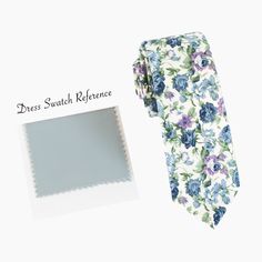 Discover Elegance in Floral Cotton: Our dusty blue floral cotton ties are the quintessence of style for the discerning gentleman seeking sophistication for weddings and formal events. Size and Style Options: - Skinny Tie: 58" Long, 2.5" Wide - Modern and sleek. - Long Skinny Tie: 62" Long, 2.5" Wide - Perfect for a taller frame. - Prettied Bow Tie: 4.72" x 2.75" - Pre-tied for instant charm. - Kids Tie: 47" Long, 2.3" Wide - A miniature version for young gentlemen. - Kids Bow Tie: 3.93" x 1.96" Elegant Cotton Suit And Tie Accessories For Wedding, Summer Formal Cotton Suit Accessories, Elegant Cotton Suit And Tie Accessories For Summer, Formal Cotton Suit And Tie Accessories For Summer, Elegant Cotton Ties For Gifts, Elegant Blue Cotton Suit And Tie Accessories, Formal Cotton Ties With Floral Print, Elegant Blue Cotton Ties, Classic Blue Suit And Tie Accessories For Summer