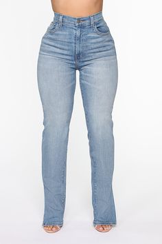 Killing 'Em Softly Side Split Jean - Light Blue Wash | Fashion Nova, Jeans | Fashion Nova Ripped Jeans Style, Ripped Jeans Women, Estilo Hipster, Curve Jeans, Denim Patterns, Womens Loungewear, Side Split, Straight Pants, Casual Fits