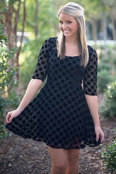 Mink Pink: Laiken Dotted Dress, Black Polka Dotted Dress, Dotted Dress, Fashion Tights, Mink Pink, Pea Coat, Polka Dot Dress, Dress Black, Beautiful Dresses